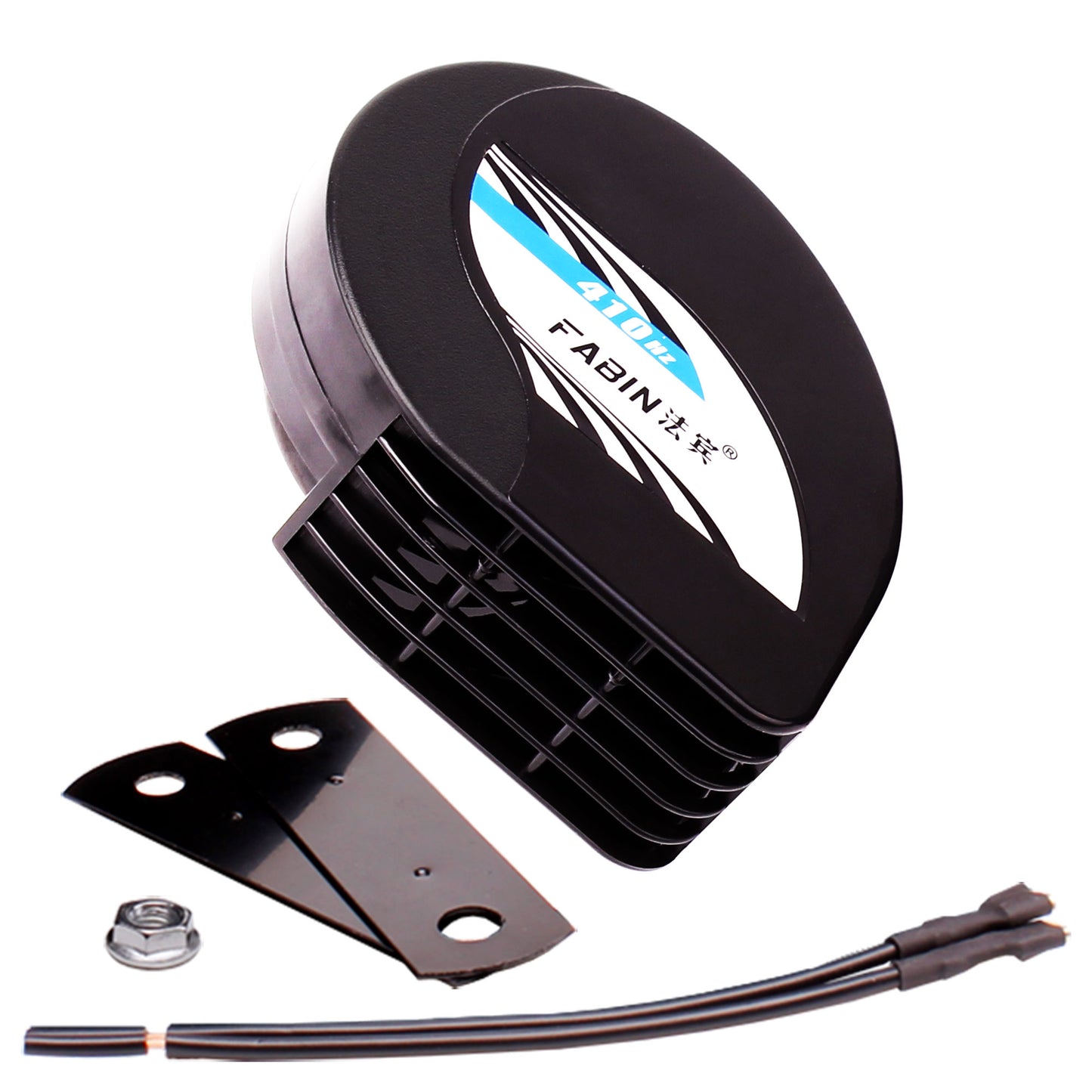FARBIN Compact Horns 12V Waterproof Car Horn Loud Electric Truck Horn Universal for Any 12V Vehicles