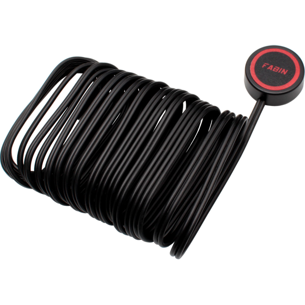 FARBIN Horn Push Button Horn Round Red Cap On Off Switch For Car Horn Tactile On Off with 3 Meters Switch Wire Car Accessory