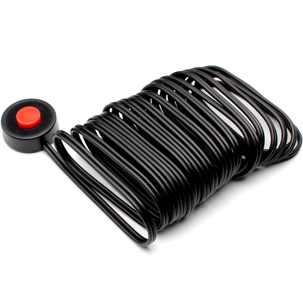 FARBIN Horn Push Button Horn Round Red Cap On Off Switch For Car Horn Tactile On Off with 3 Meters Switch Wire Car Accessory