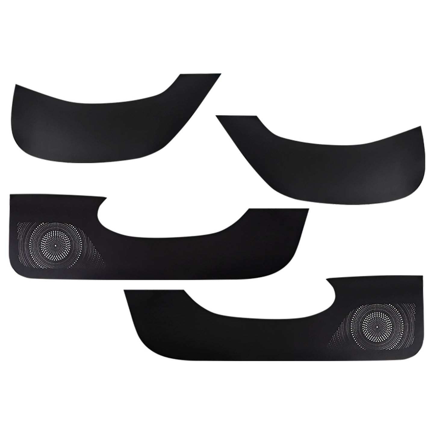 FARBIN Invisible Car Door Sill Anti Kick Pad Protection Side Edge Film Protector Imitation Leather Stickers For Tesla Model 3
