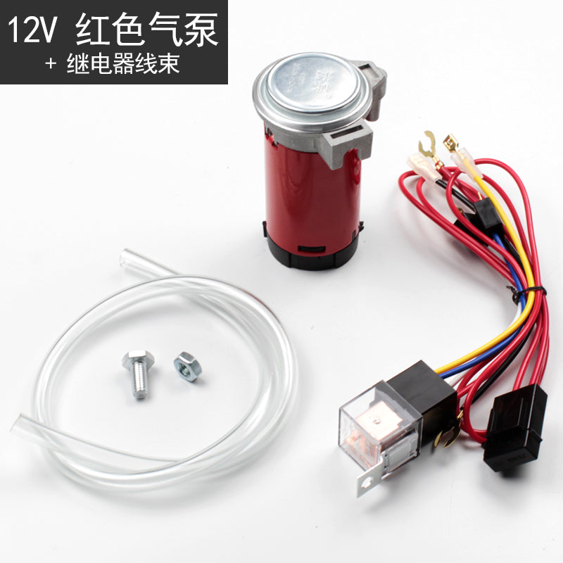 FARBIN Mini Air Compressor 12V/24V for Air Horns Super Loud Trumpet Replacement Air Pump Car Horn Accessories Compressor