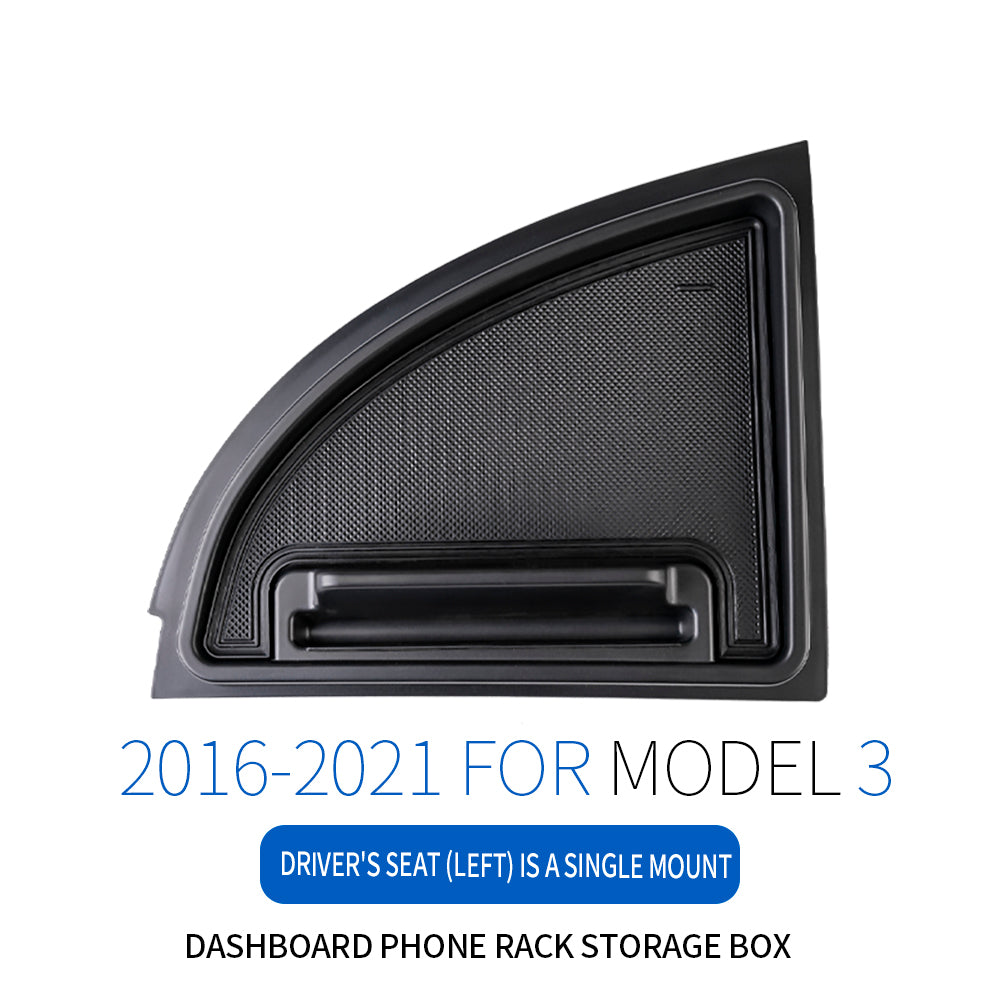 Farbin Auto Voorzijde Dashboard Opbergdoos Accessoires Instrument Panel Opbergvak Voor Tesla Model 3/Y Auto Organizer Container