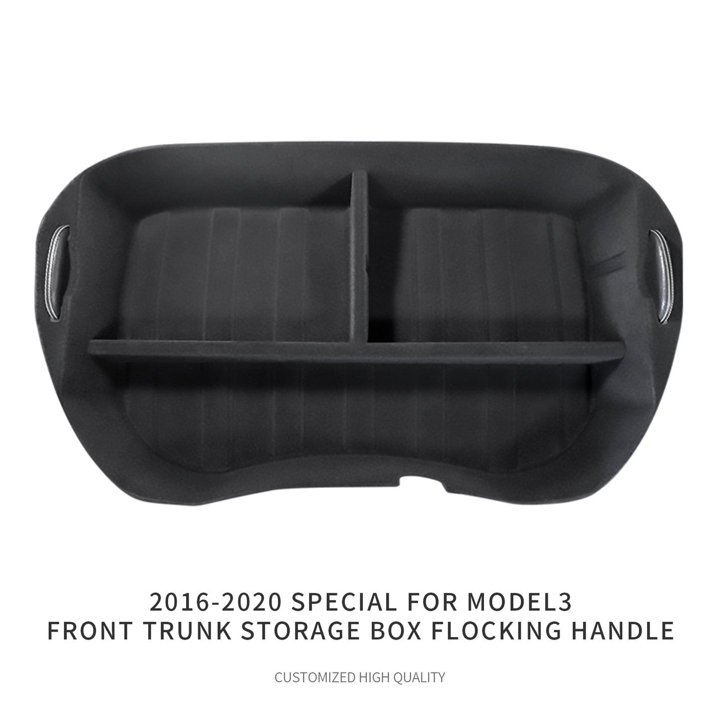 Front Trunk Storage Box For Tesla Model 3/Y Car Dustproof Pad Accessories Waterproof Storage Box Tray Storage Car Organizer