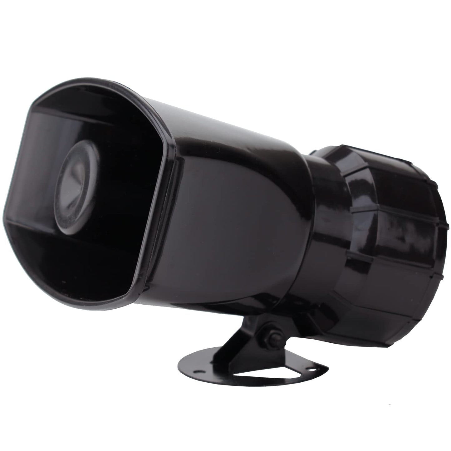 FARBIN Car Siren Horn 7 Tone Police Siren Vehicle Loudspeaker with Handheld Microphone Amplifier 12V 100W Emergency Sounds Siren Electric Horn with Mic PA
