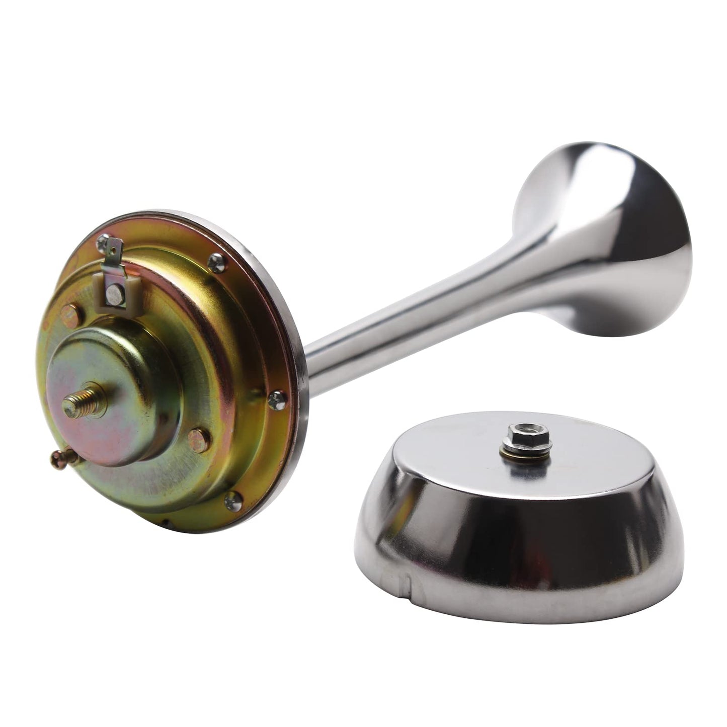 FARBIN Train Horn Kit 12V Car Horn Loud Truck Horns Universal Dual Trumpet Air Horns with Bracket and Relay for Car Motorcycle Pickup Truck Boat