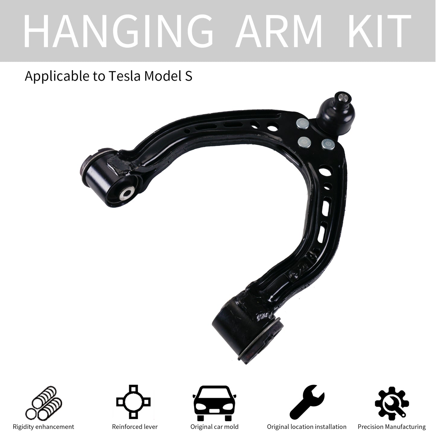 Front Upper Right/Left Suspension Wishbone Control Arm Speical Car Accessory For Tesla Model S OE 1043966-00-B 1043965-00-B