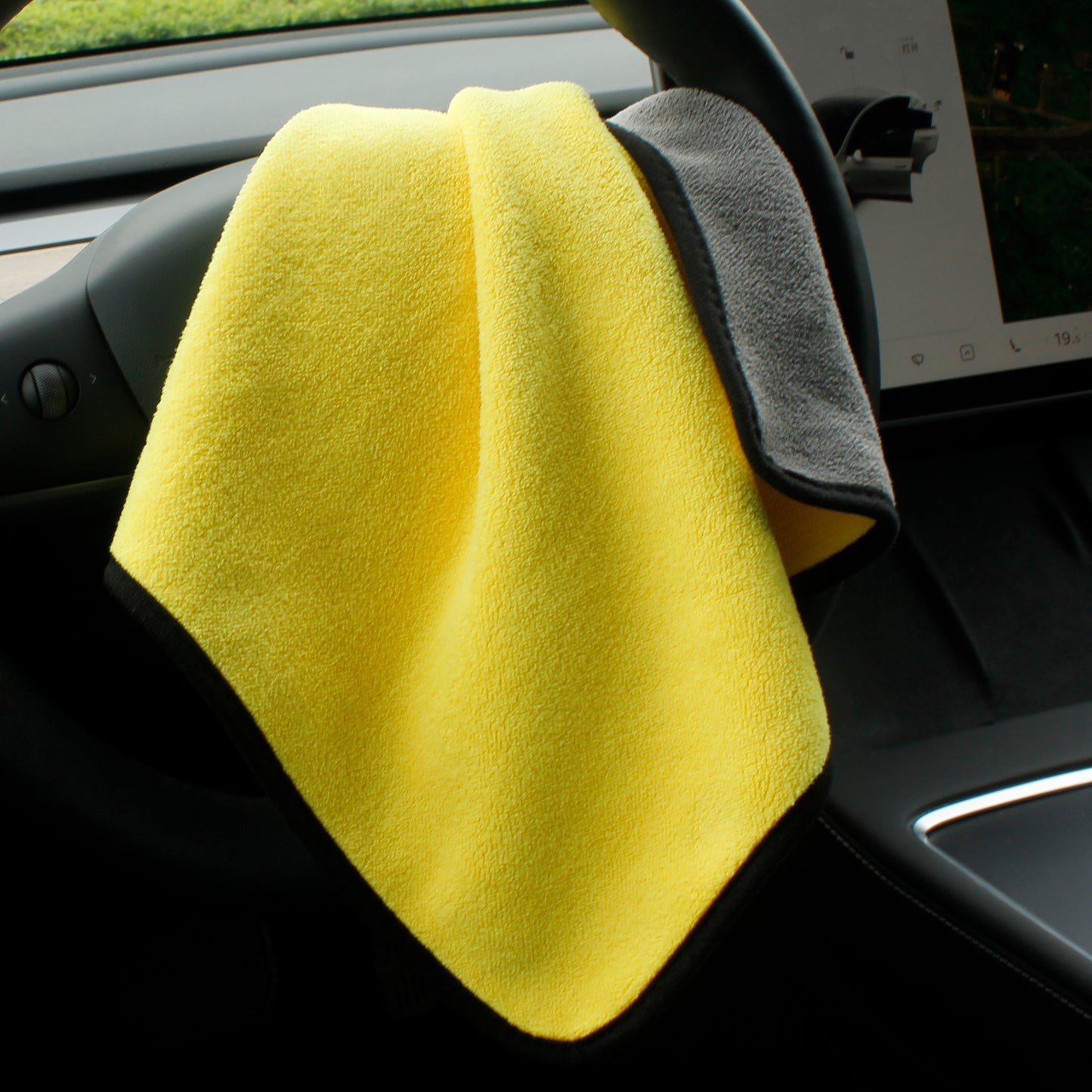 FARBIN 6/12Pcs Microfiber Towel Car Wash Accessories Cleaning For The Car Washing Tool Super Absorbent Plush Car Detailing Towel