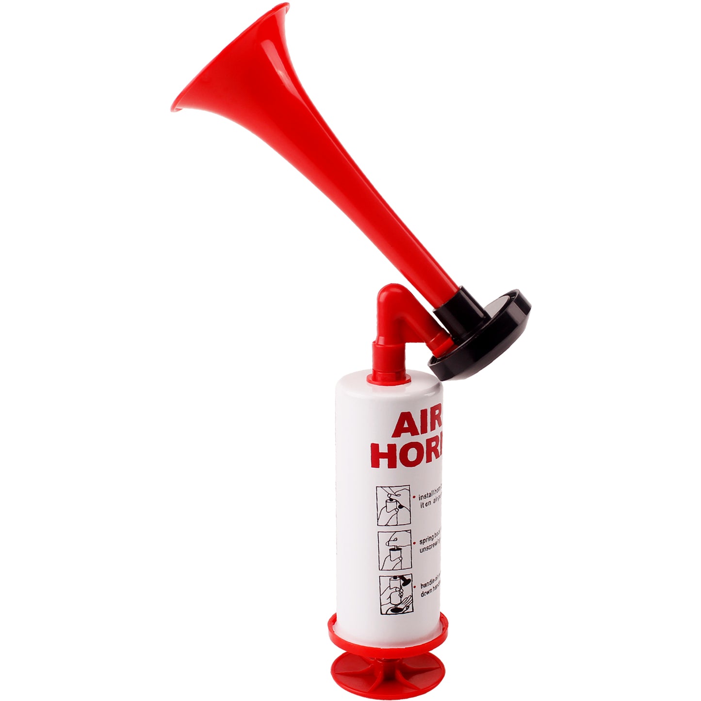 FARBIN Marine and Sports Pump Air Horn,Loud Sound Handheld Signal Boat Horn,Personal Safety Horn Alarm,for Boating,Sports Events,Parties, Birthdays, Games, Camping, Graduation, Aggressive Animals