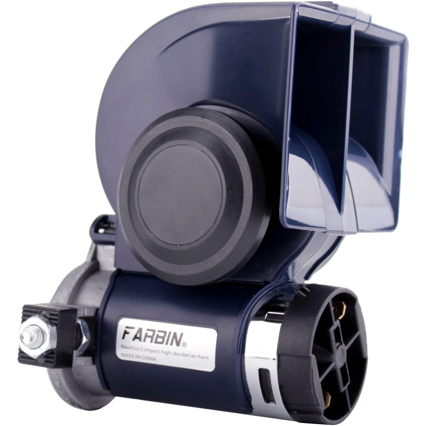 FARBIN Air Horn for Truck,Compact Electric Train Horn ,Car Horn 12V and 24V 150db Super Loud with Compressor Truck Horn Kit