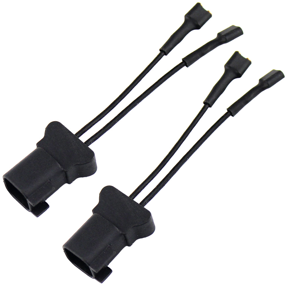 FARBIN Car Horn Special Plug Compatible with cars Adapter Wiring Harness Pigtail Socket Car Horn Connector Harnesses Cable 2Pcs