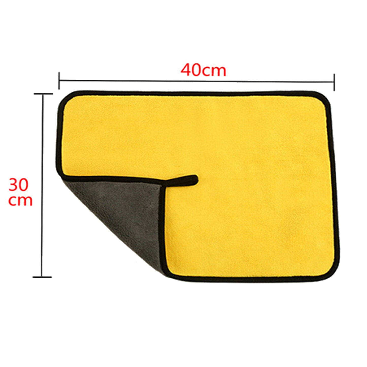 FARBIN 6/12Pcs Microfiber Towel Car Wash Accessories Cleaning For The Car Washing Tool Super Absorbent Plush Car Detailing Towel