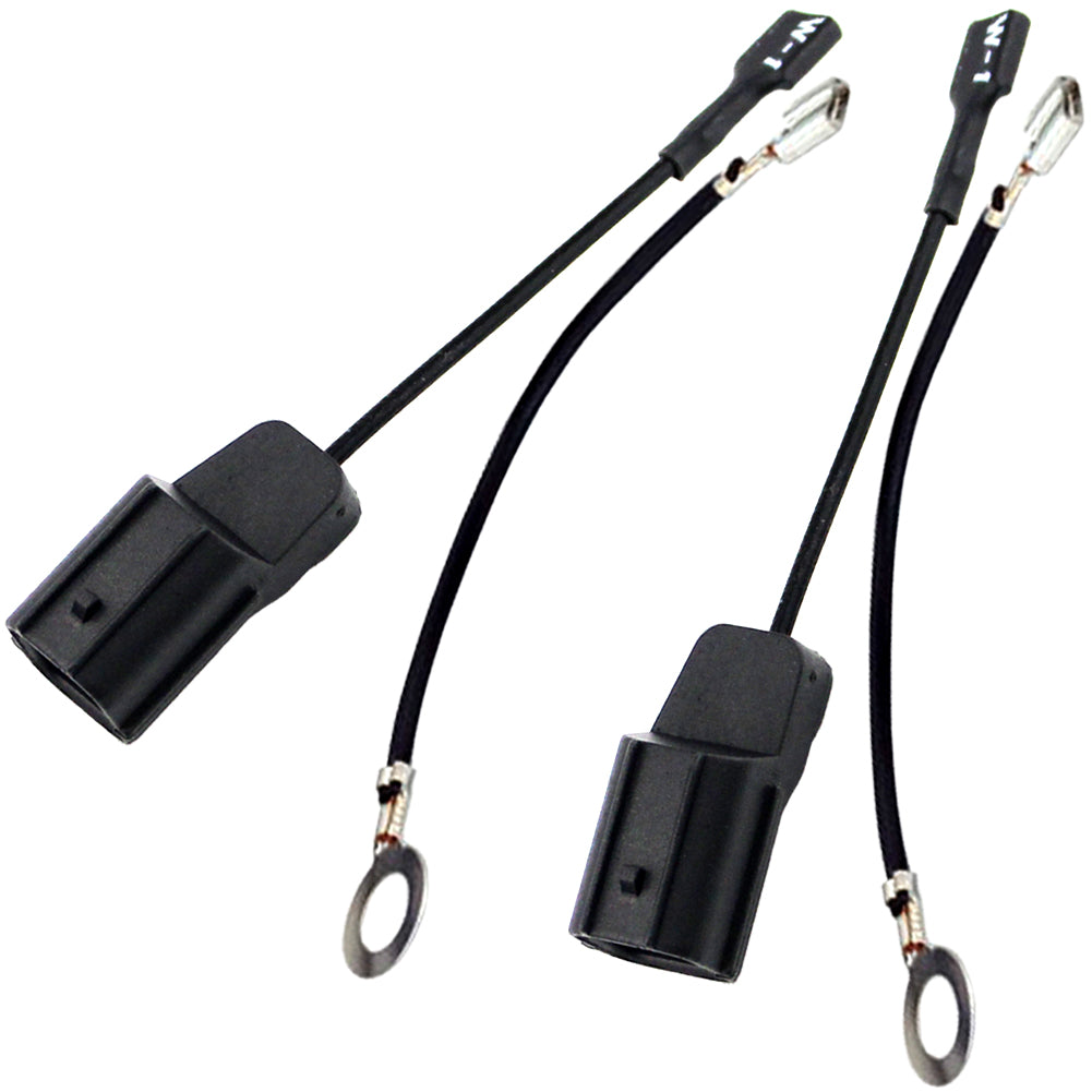 FARBIN Car Horn Special Plug Compatible with cars Adapter Wiring Harness Pigtail Socket Car Horn Connector Harnesses Cable 2Pcs