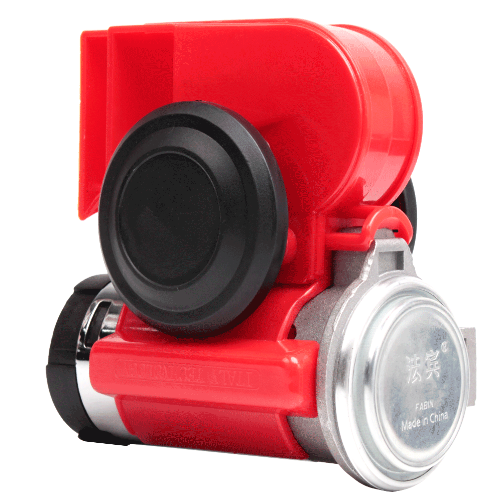 FARBIN Compact Air Horn with Compressor ,Snail Electric Car Horn 12V 150db Super Loud with Wiring Harness ,for Any 12V Vehicles